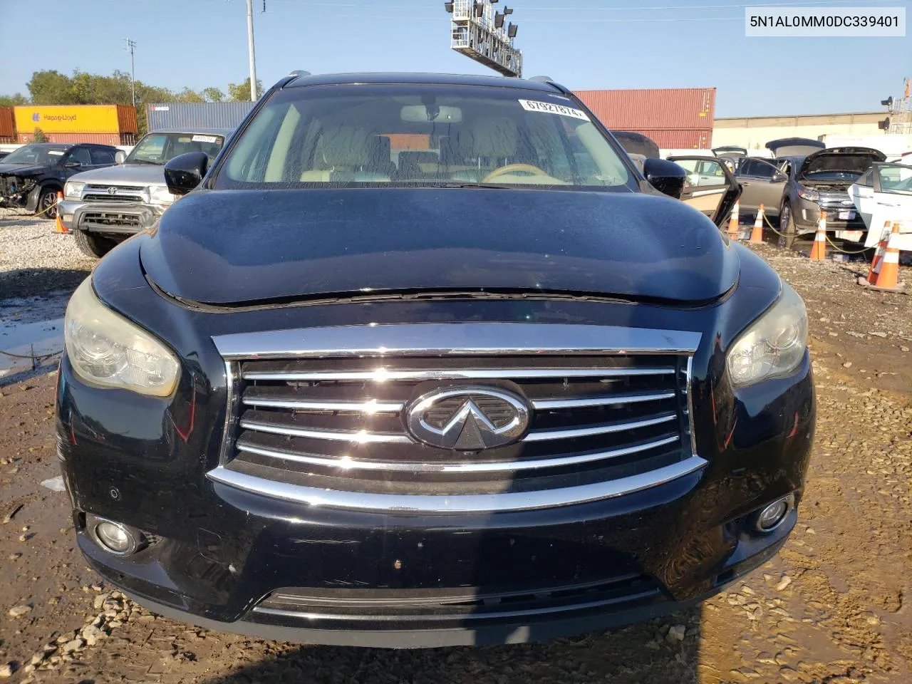 2013 Infiniti Jx35 VIN: 5N1AL0MM0DC339401 Lot: 67927874