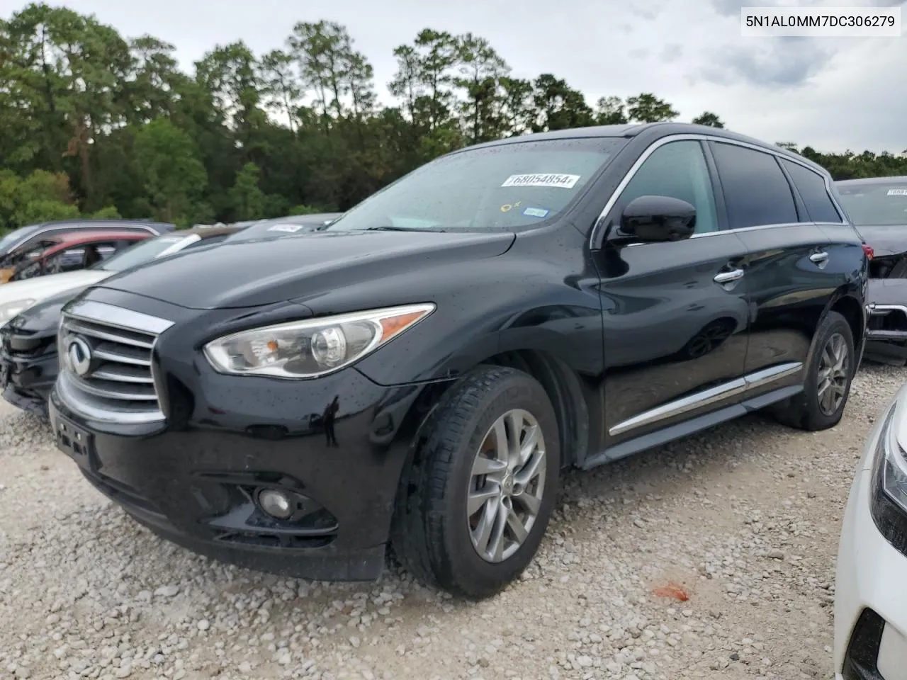 2013 Infiniti Jx35 VIN: 5N1AL0MM7DC306279 Lot: 68054854