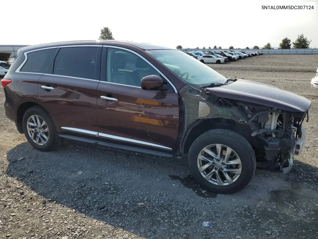 2013 Infiniti Jx35 VIN: 5N1AL0MM5DC307124 Lot: 69822434