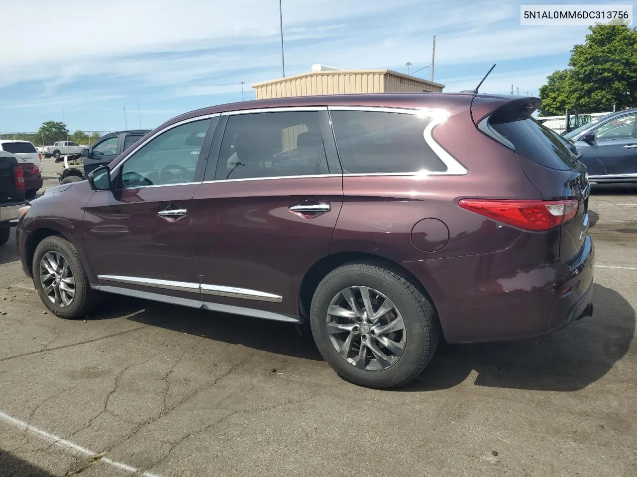 2013 Infiniti Jx35 VIN: 5N1AL0MM6DC313756 Lot: 70088424