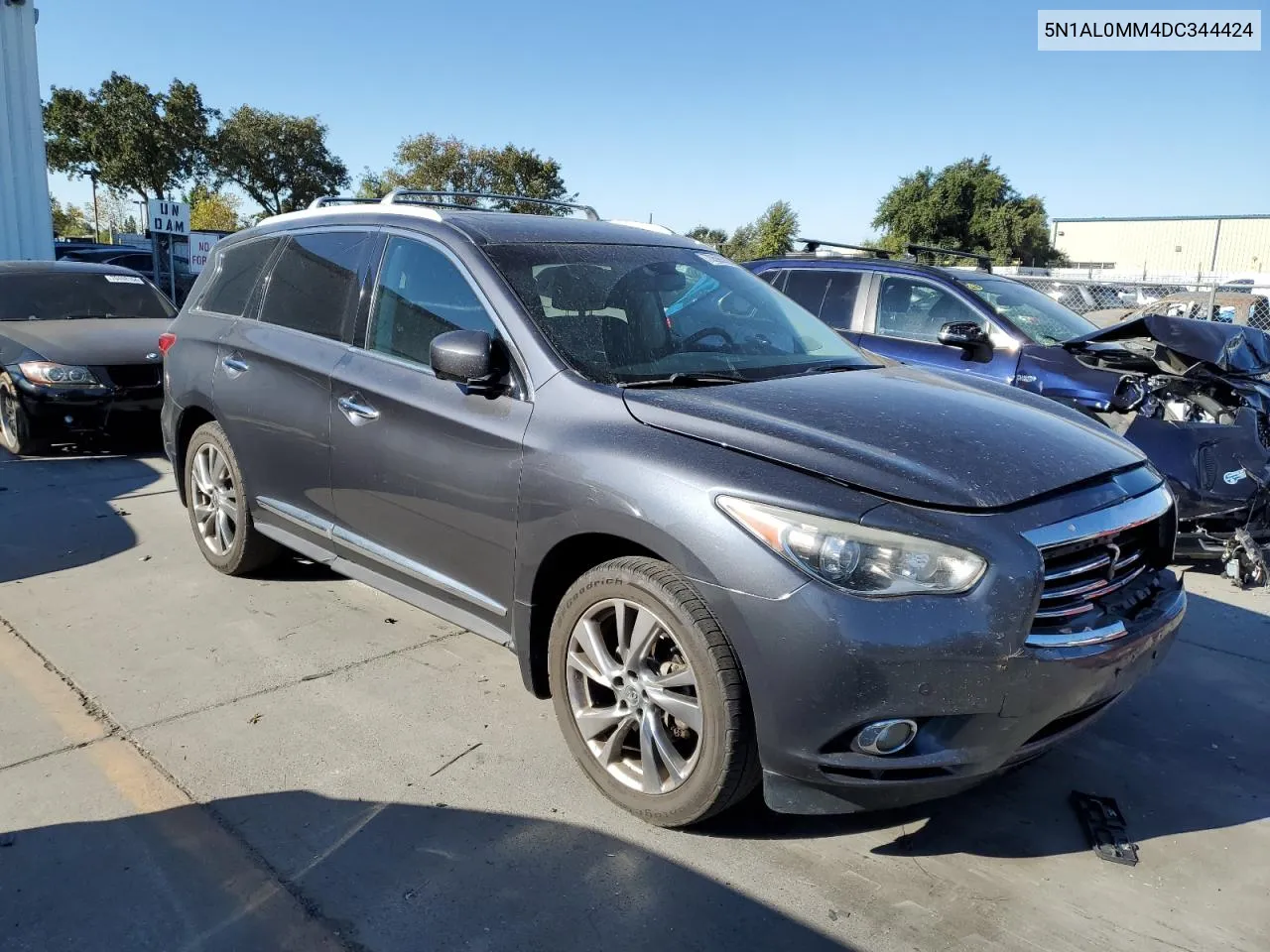 2013 Infiniti Jx35 VIN: 5N1AL0MM4DC344424 Lot: 70596764