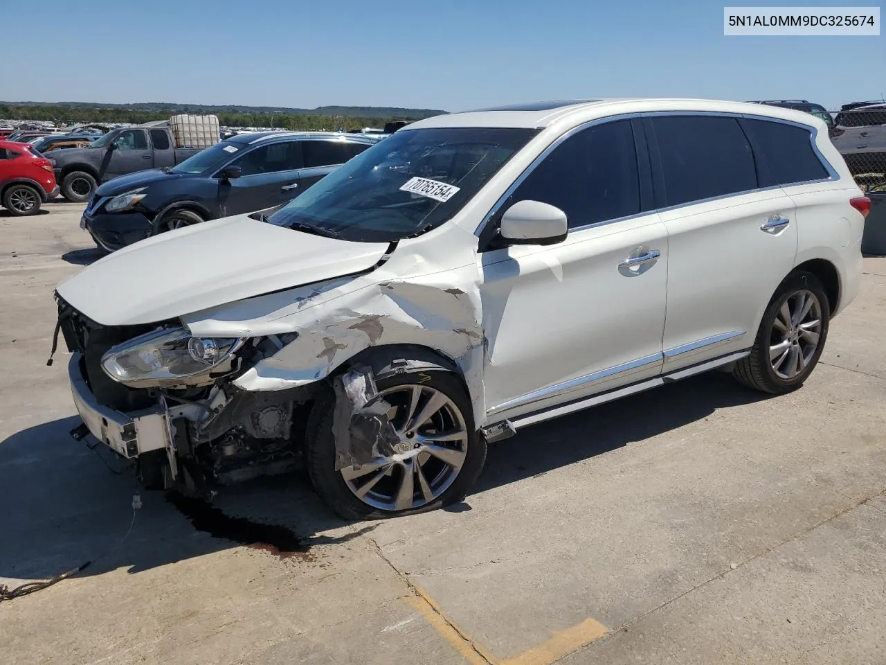 2013 Infiniti Jx35 VIN: 5N1AL0MM9DC325674 Lot: 70765154