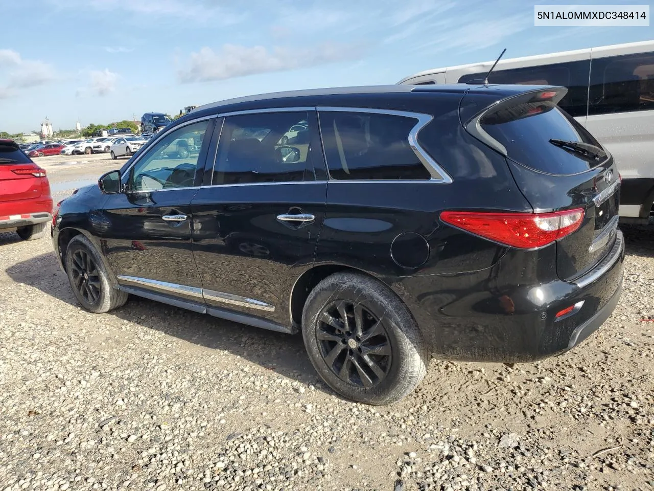 2013 Infiniti Jx35 VIN: 5N1AL0MMXDC348414 Lot: 71276084