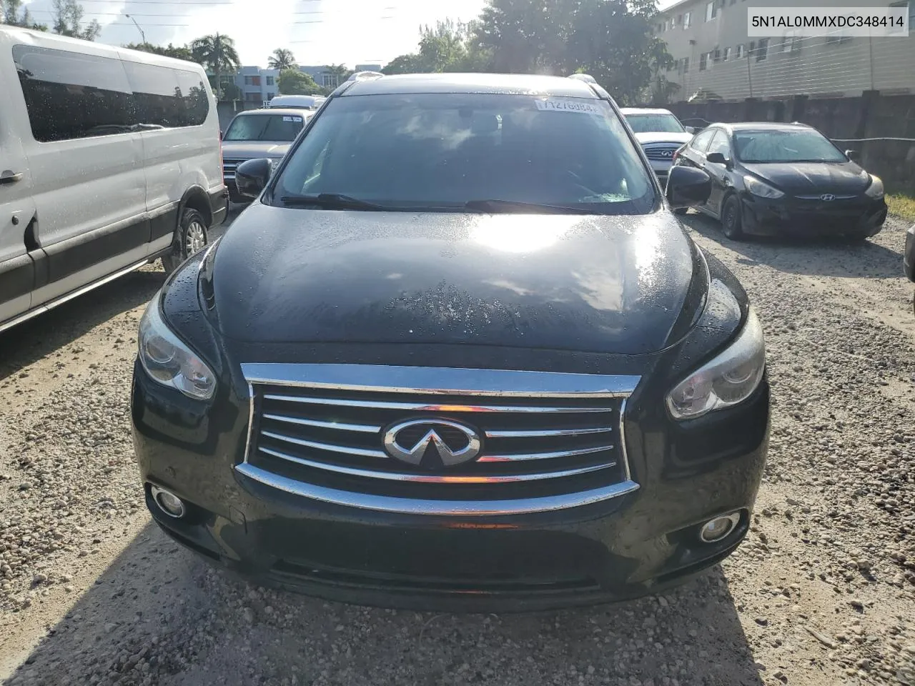 2013 Infiniti Jx35 VIN: 5N1AL0MMXDC348414 Lot: 71276084