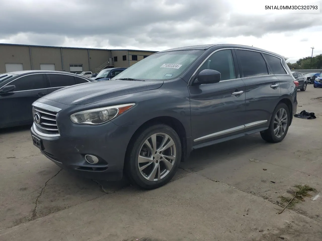 2013 Infiniti Jx35 VIN: 5N1AL0MM3DC320793 Lot: 71302324