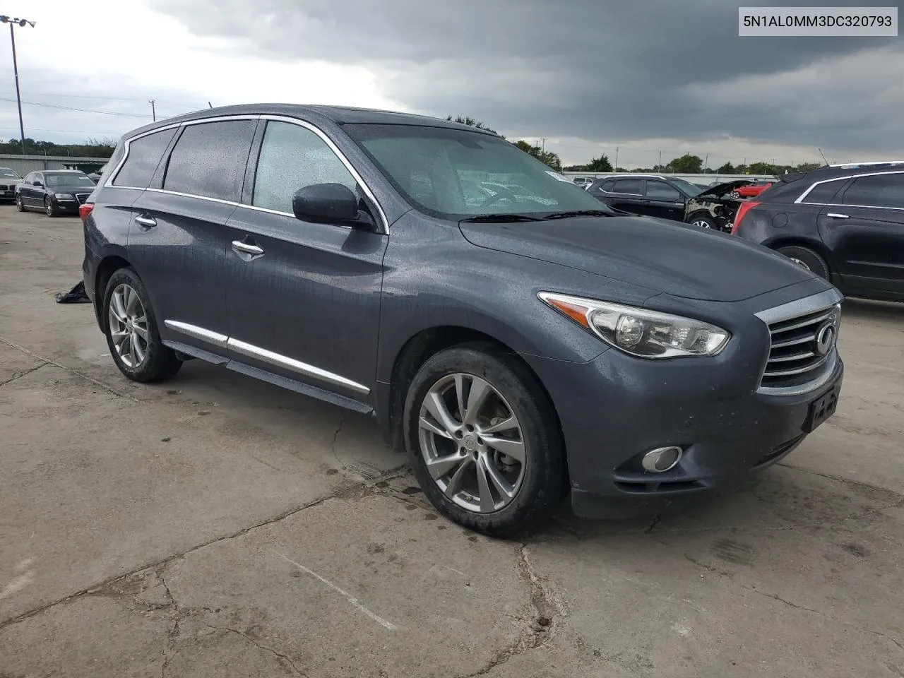 2013 Infiniti Jx35 VIN: 5N1AL0MM3DC320793 Lot: 71302324