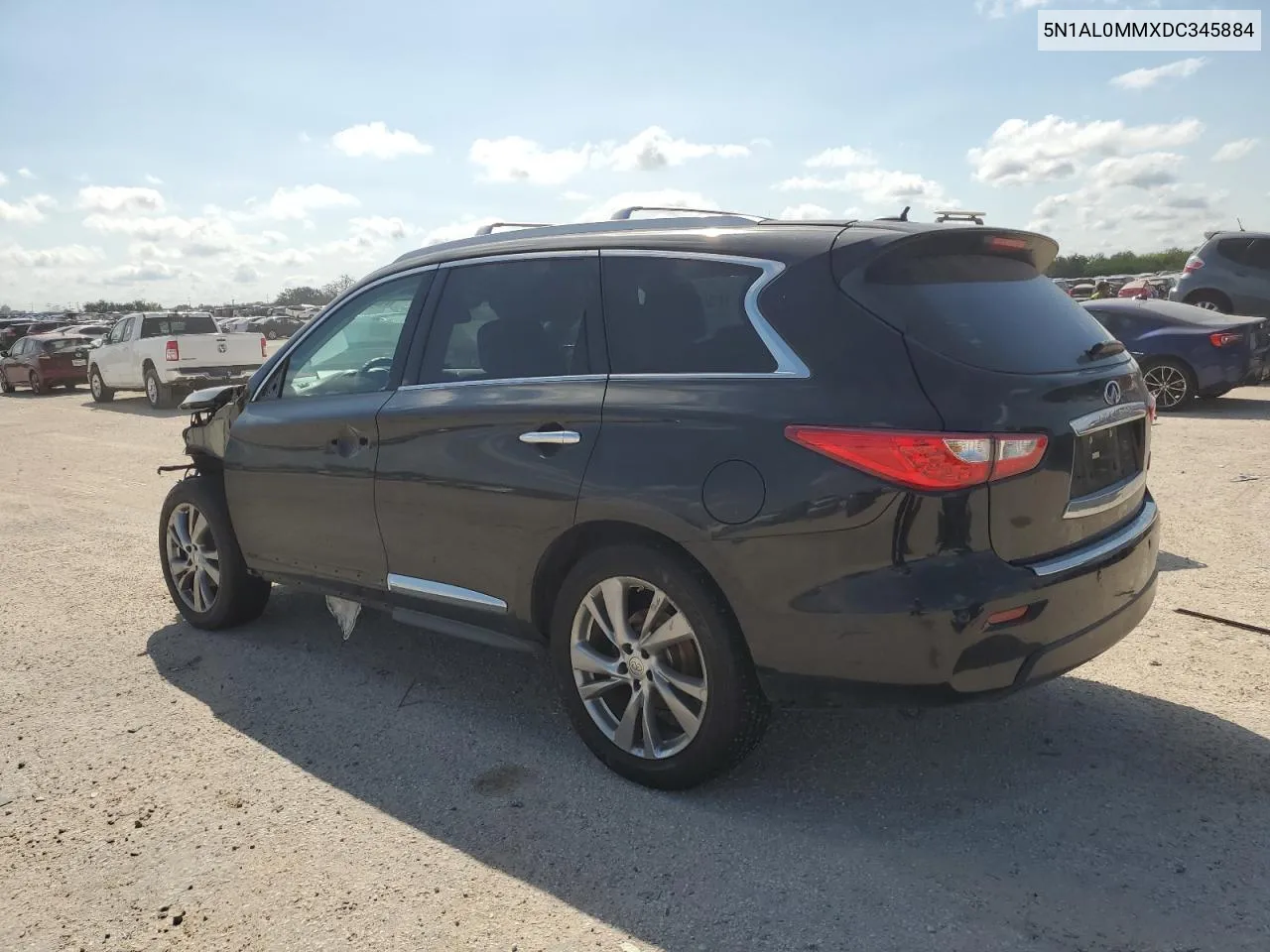 2013 Infiniti Jx35 VIN: 5N1AL0MMXDC345884 Lot: 71356404