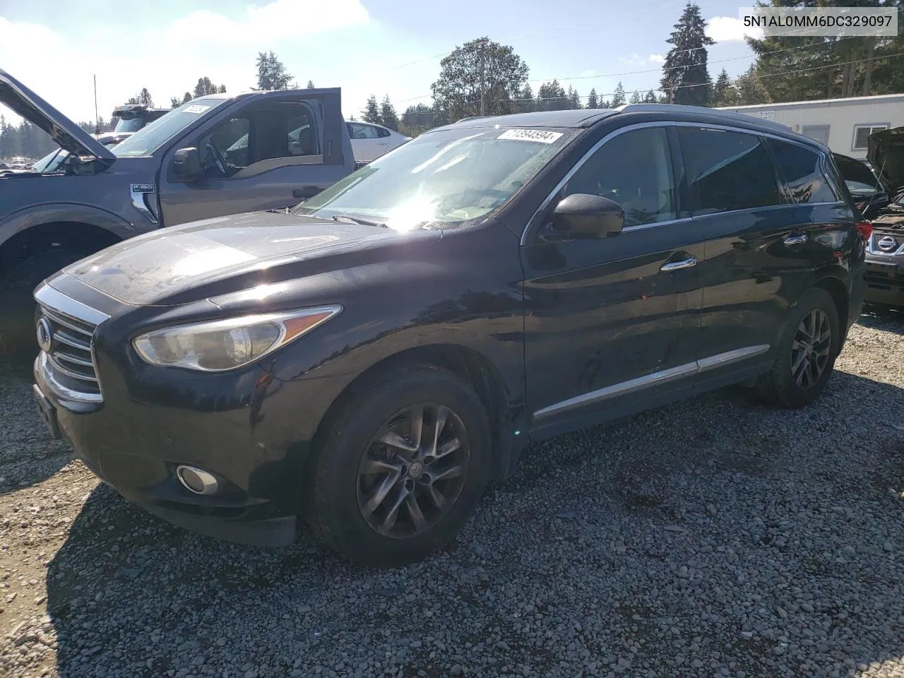 2013 Infiniti Jx35 VIN: 5N1AL0MM6DC329097 Lot: 71894594