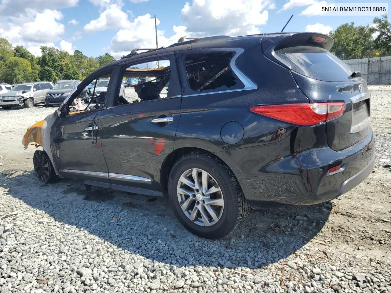 2013 Infiniti Jx35 VIN: 5N1AL0MM1DC316886 Lot: 71982764