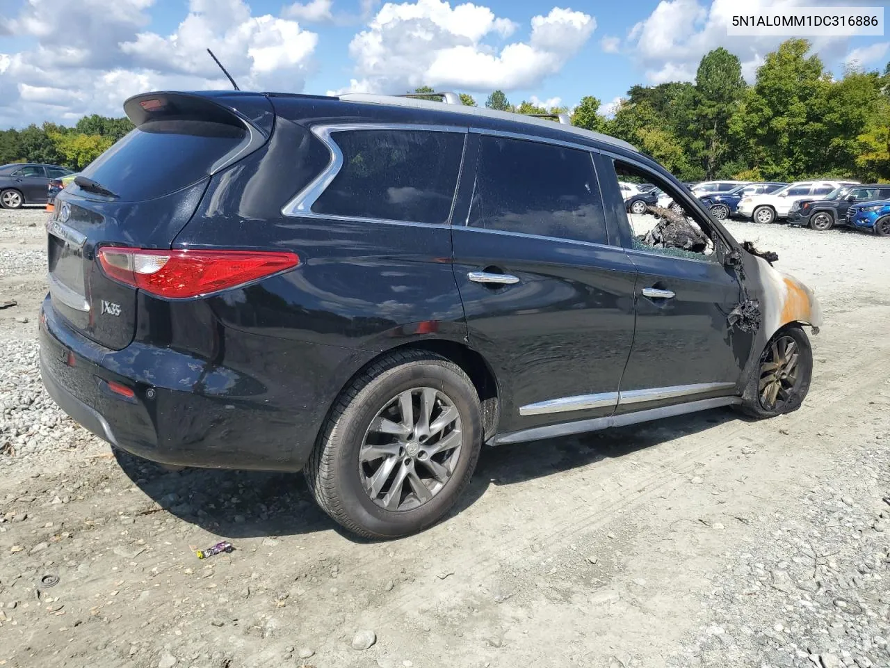 2013 Infiniti Jx35 VIN: 5N1AL0MM1DC316886 Lot: 71982764