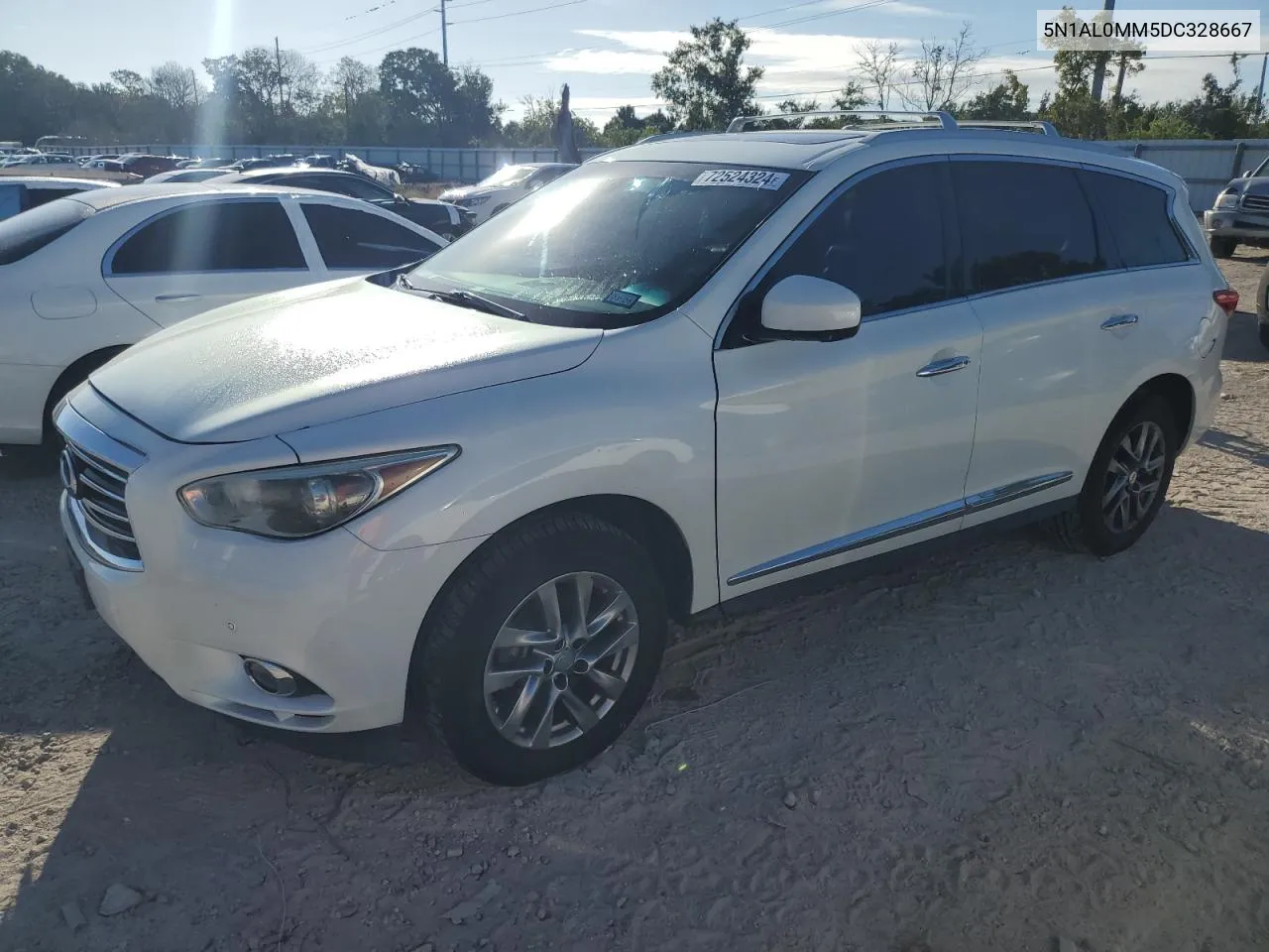 2013 Infiniti Jx35 VIN: 5N1AL0MM5DC328667 Lot: 72524324