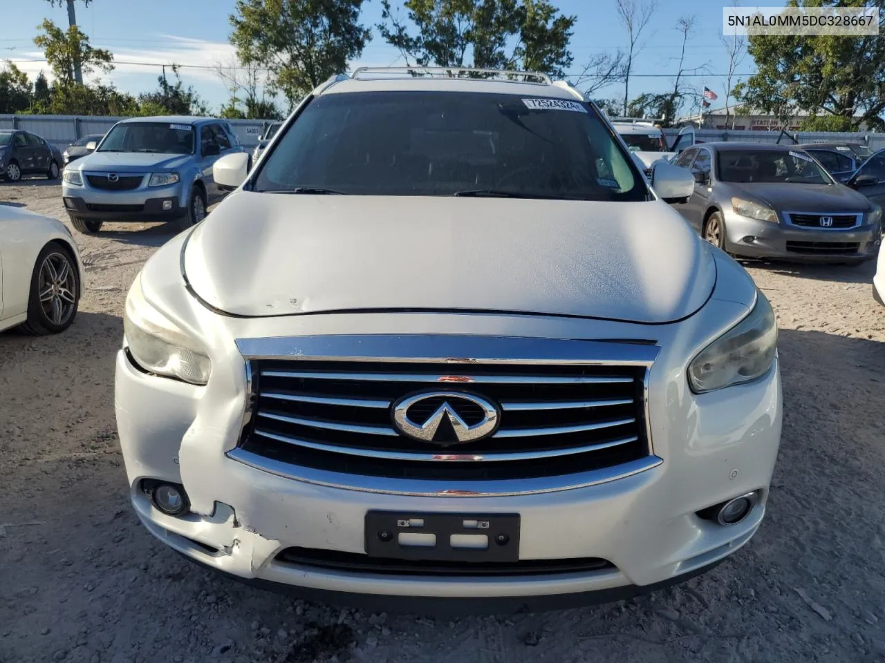 2013 Infiniti Jx35 VIN: 5N1AL0MM5DC328667 Lot: 72524324