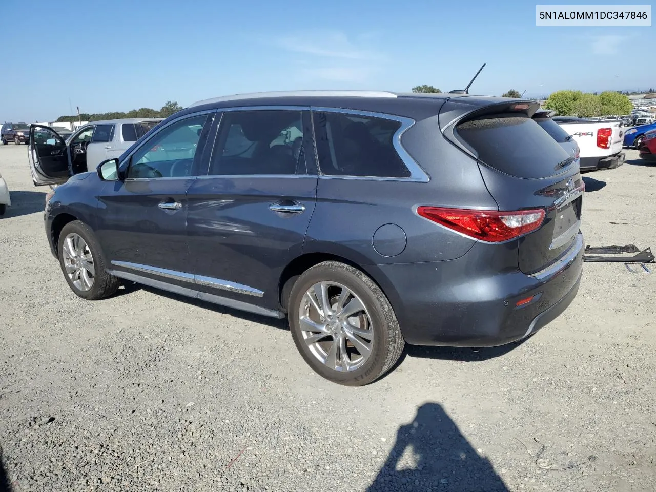 2013 Infiniti Jx35 VIN: 5N1AL0MM1DC347846 Lot: 72578124