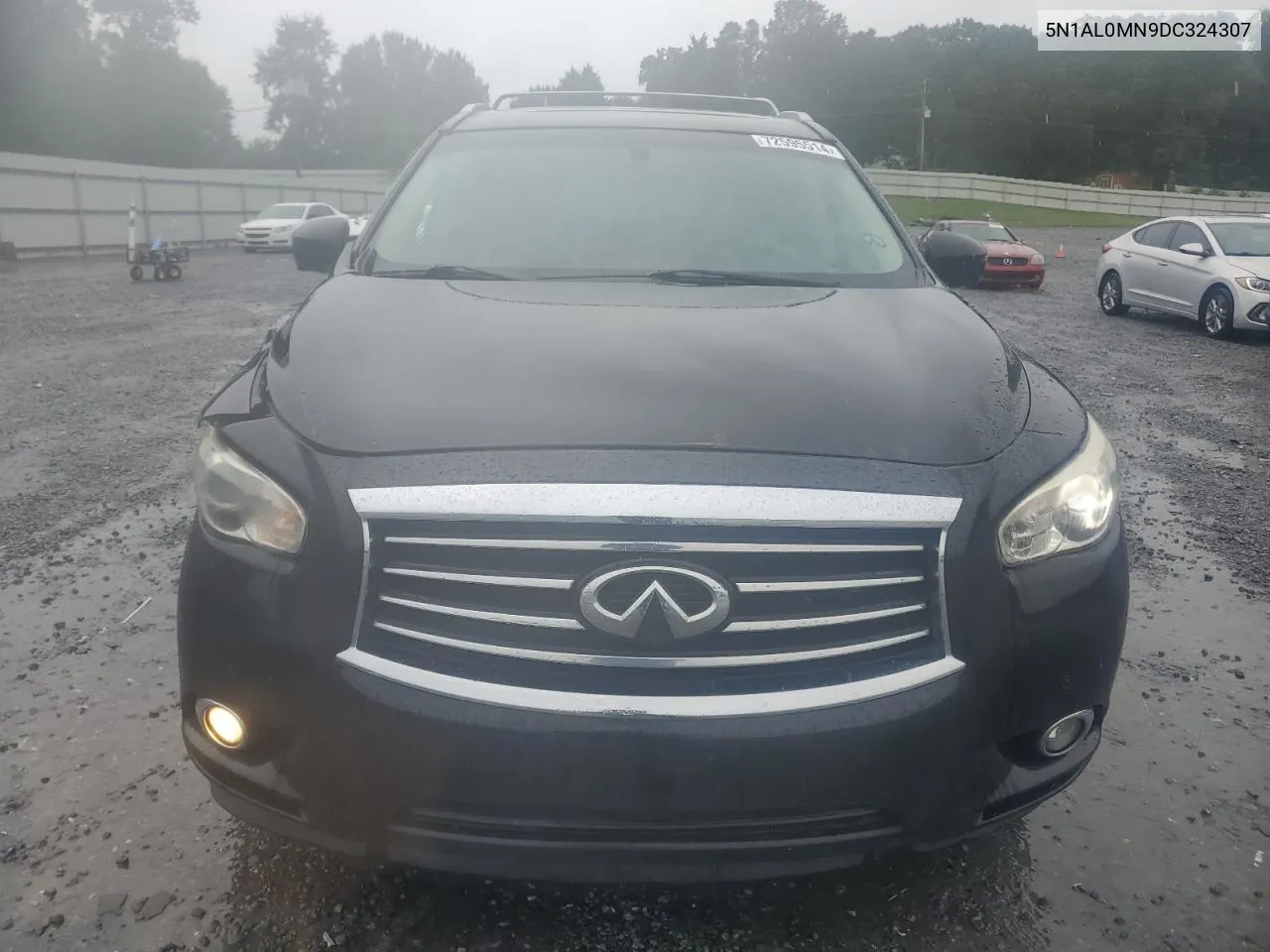 2013 Infiniti Jx35 VIN: 5N1AL0MN9DC324307 Lot: 72595514