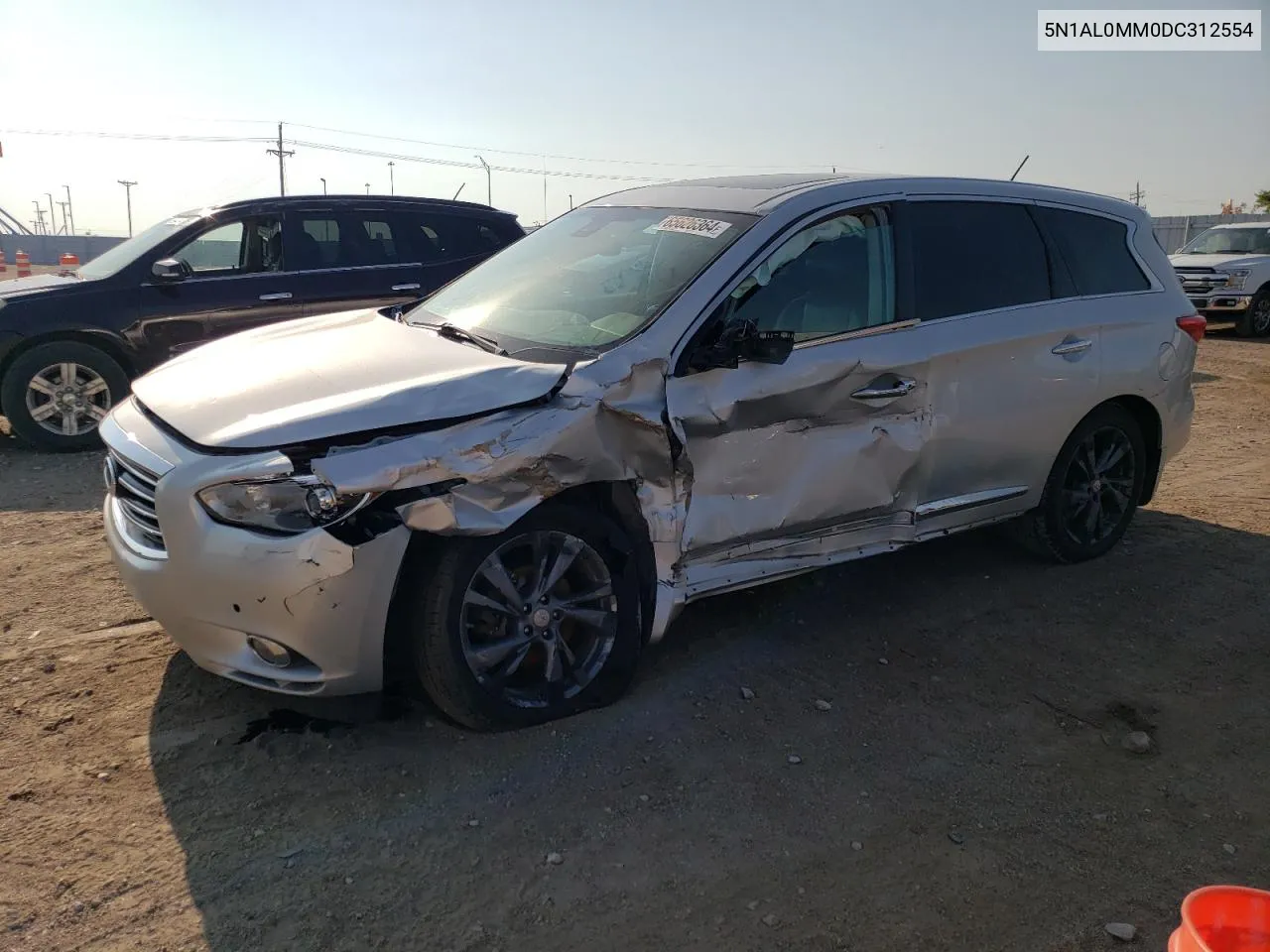 2013 Infiniti Jx35 VIN: 5N1AL0MM0DC312554 Lot: 72746054