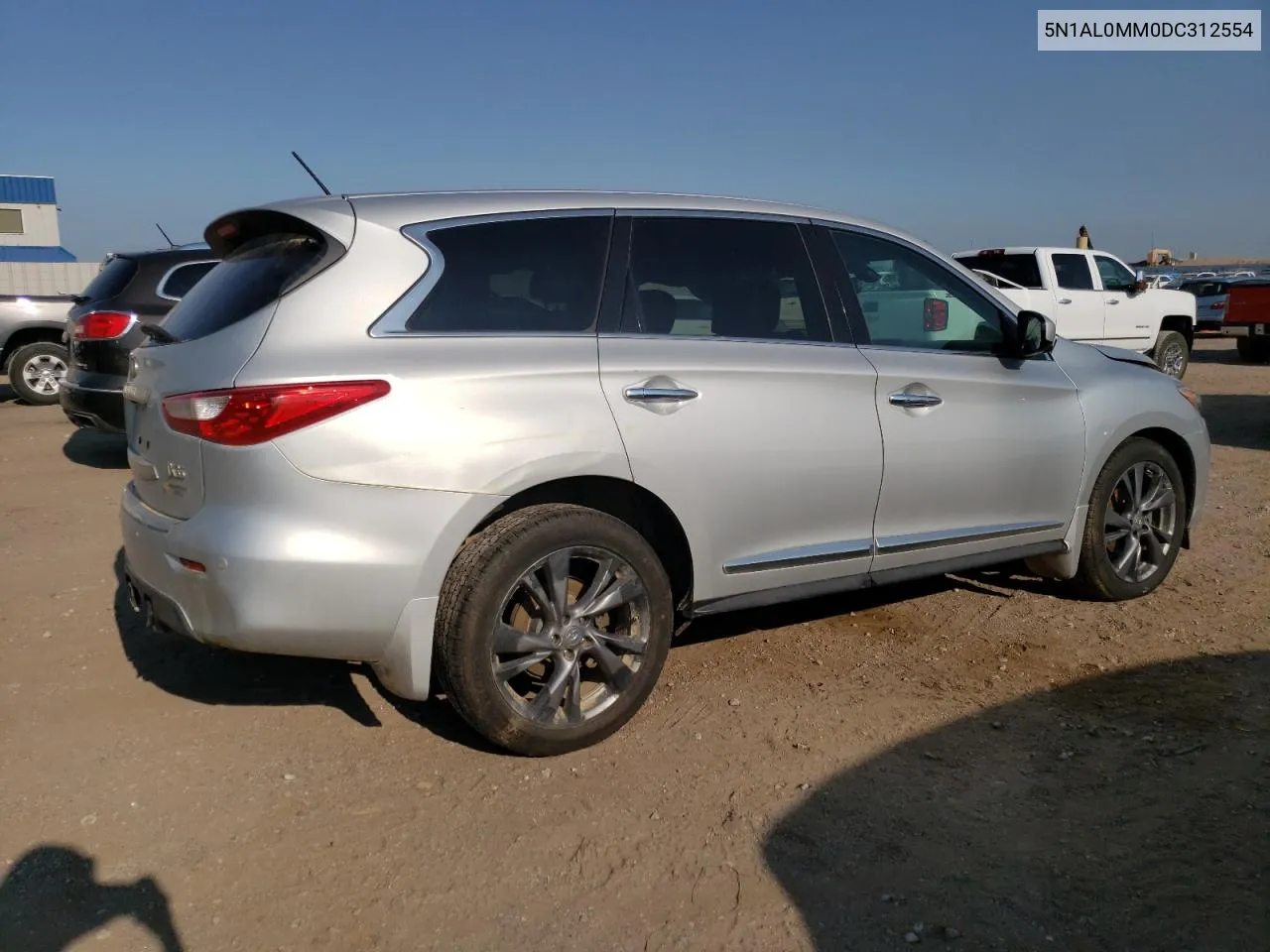 2013 Infiniti Jx35 VIN: 5N1AL0MM0DC312554 Lot: 72746054