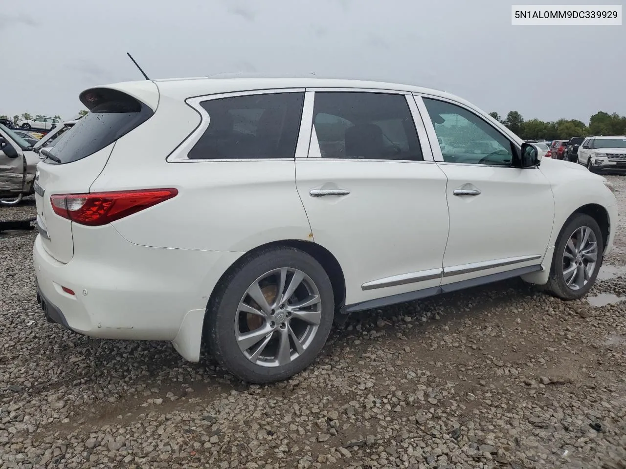 2013 Infiniti Jx35 VIN: 5N1AL0MM9DC339929 Lot: 72847094