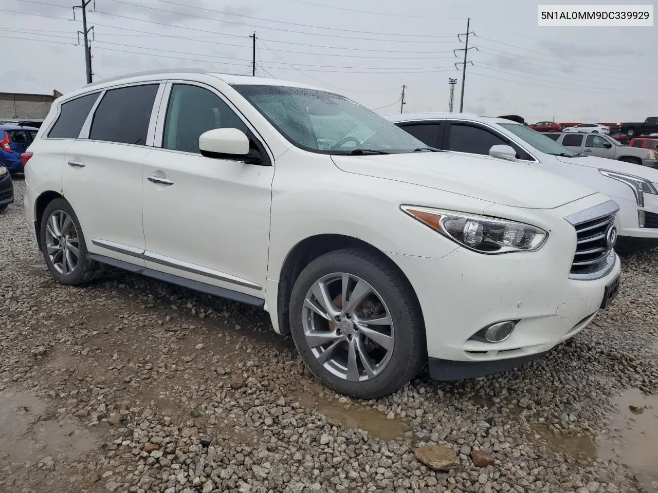 2013 Infiniti Jx35 VIN: 5N1AL0MM9DC339929 Lot: 72847094