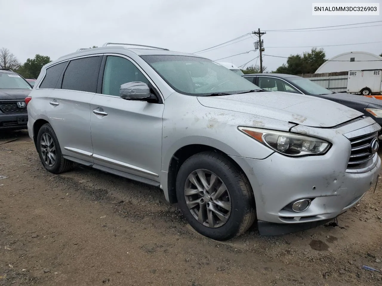 2013 Infiniti Jx35 VIN: 5N1AL0MM3DC326903 Lot: 72902124