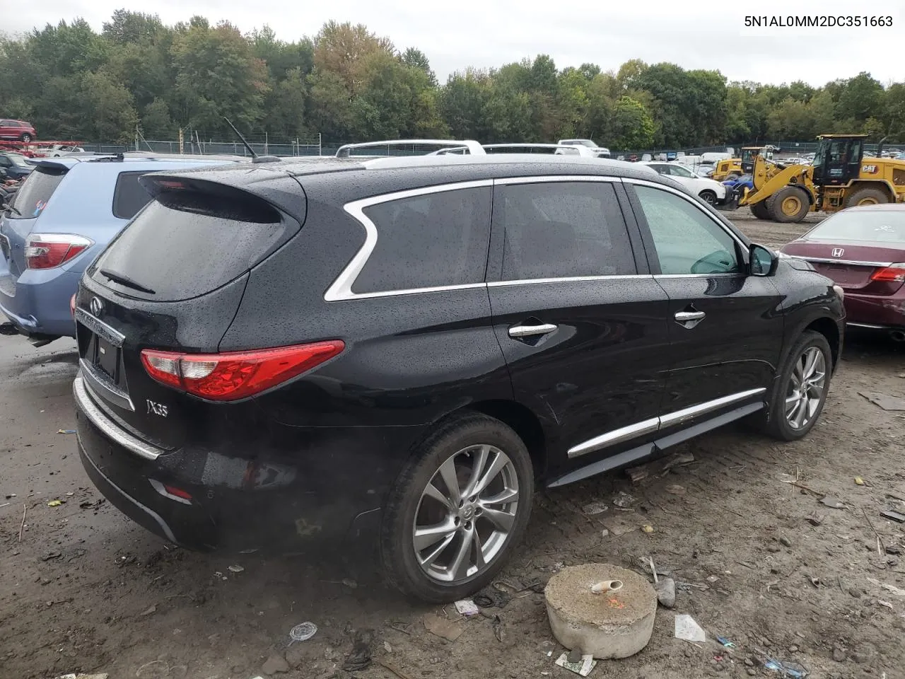 2013 Infiniti Jx35 VIN: 5N1AL0MM2DC351663 Lot: 72913334