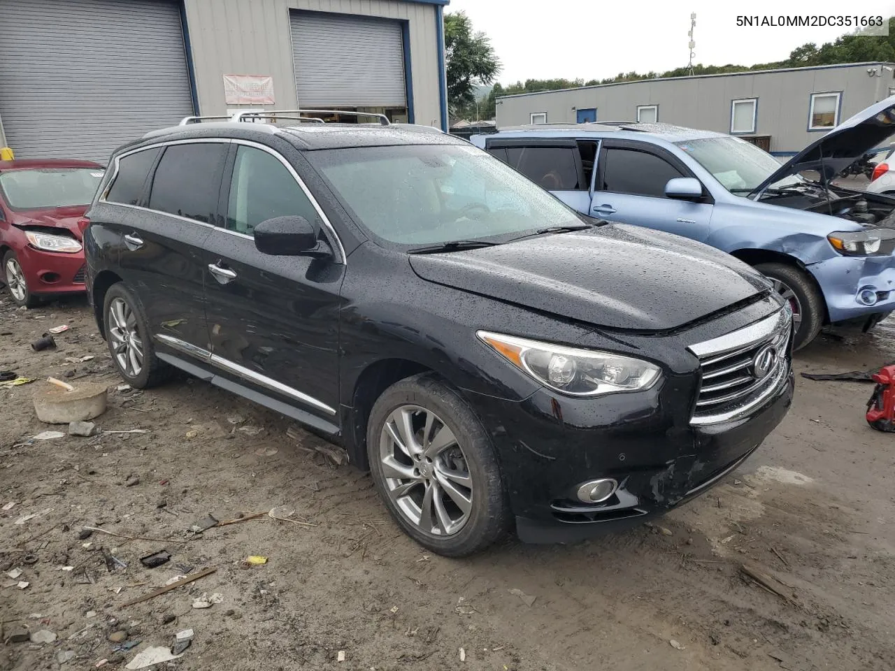 2013 Infiniti Jx35 VIN: 5N1AL0MM2DC351663 Lot: 72913334