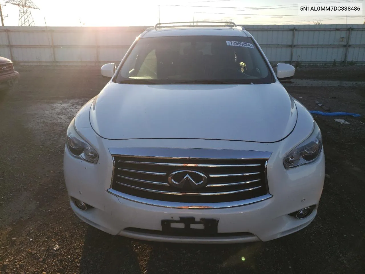 2013 Infiniti Jx35 VIN: 5N1AL0MM7DC338486 Lot: 72959864