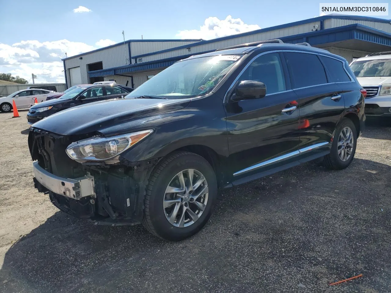 2013 Infiniti Jx35 VIN: 5N1AL0MM3DC310846 Lot: 72975974