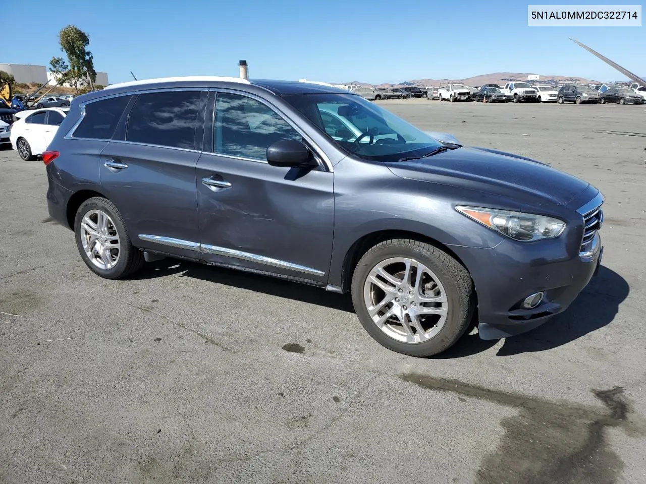 2013 Infiniti Jx35 VIN: 5N1AL0MM2DC322714 Lot: 73234764