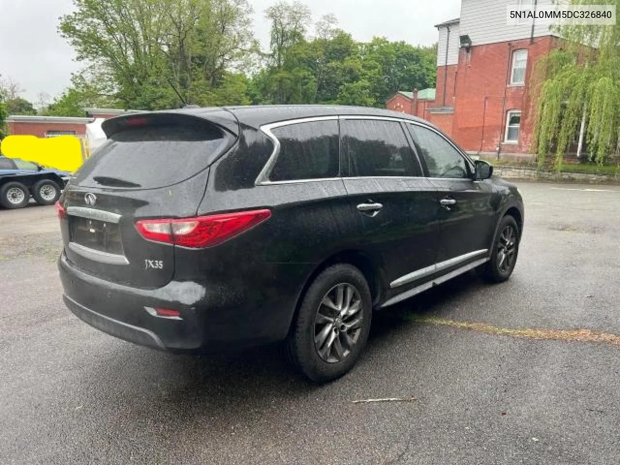 2013 Infiniti Jx35 VIN: 5N1AL0MM5DC326840 Lot: 73889324