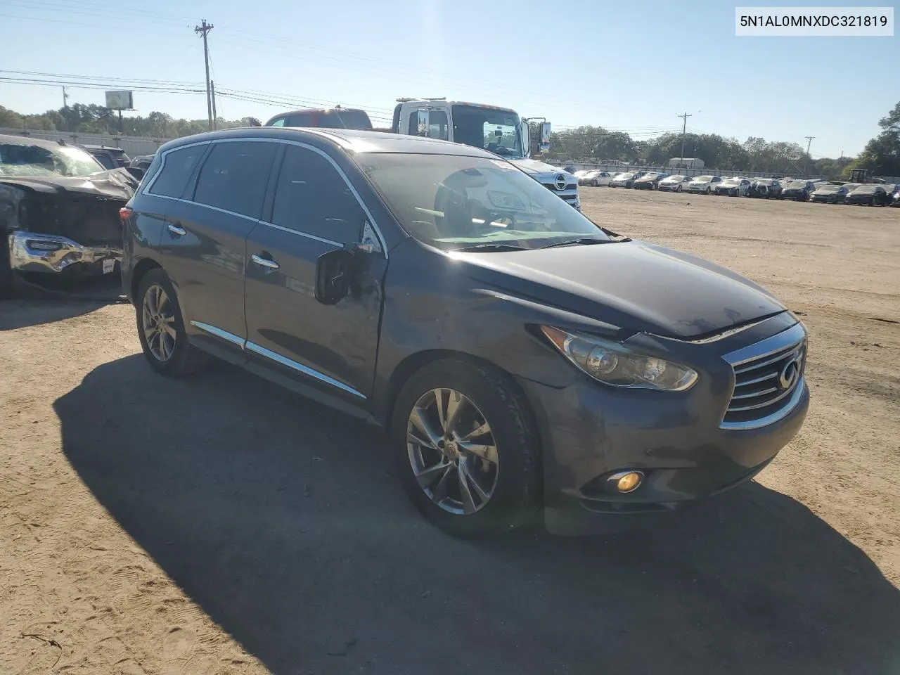 2013 Infiniti Jx35 VIN: 5N1AL0MNXDC321819 Lot: 74062434