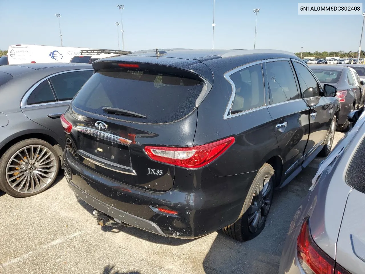 2013 Infiniti Jx35 VIN: 5N1AL0MM6DC302403 Lot: 74089974