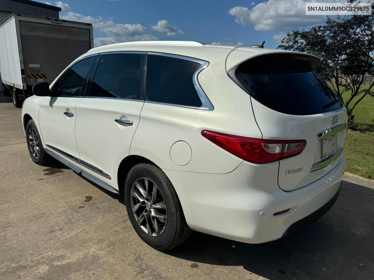 2013 Infiniti Jx35 VIN: 5N1AL0MM9DC329675 Lot: 74367684