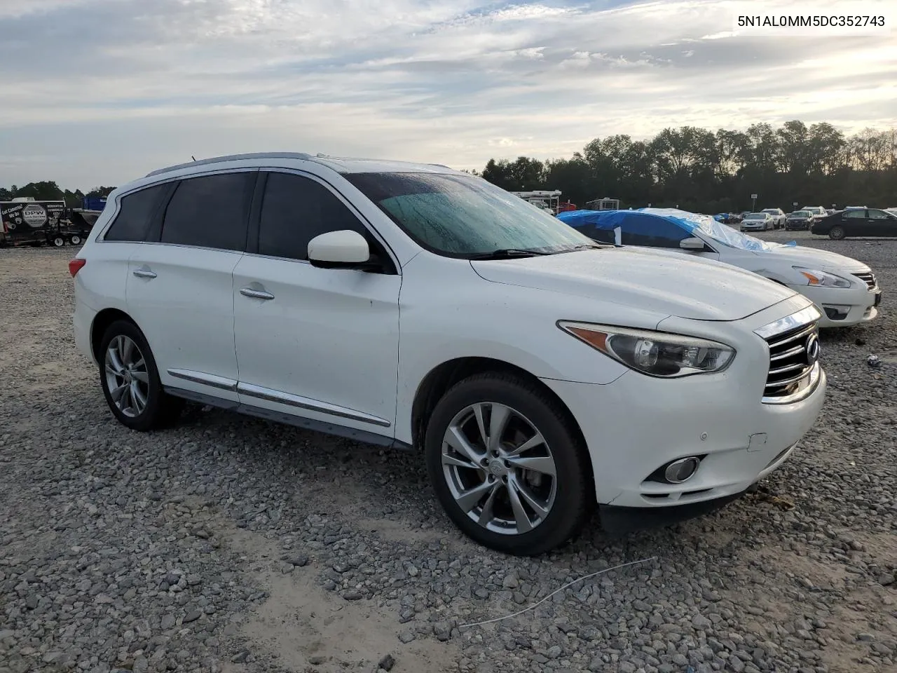 2013 Infiniti Jx35 VIN: 5N1AL0MM5DC352743 Lot: 74369664