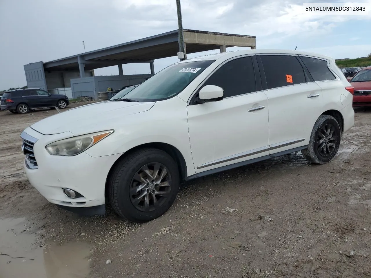 2013 Infiniti Jx35 VIN: 5N1AL0MN6DC312843 Lot: 74444774