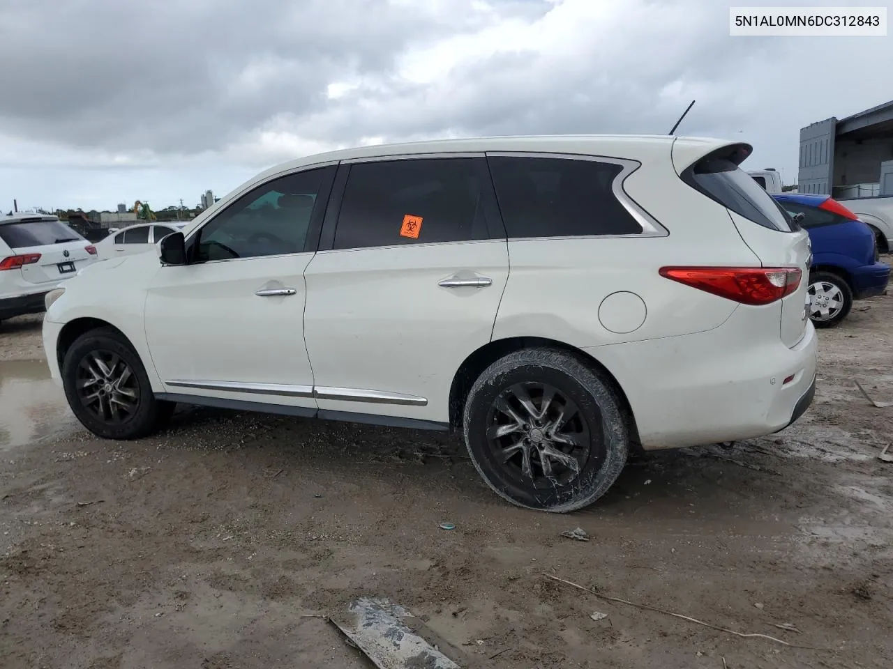 2013 Infiniti Jx35 VIN: 5N1AL0MN6DC312843 Lot: 74444774