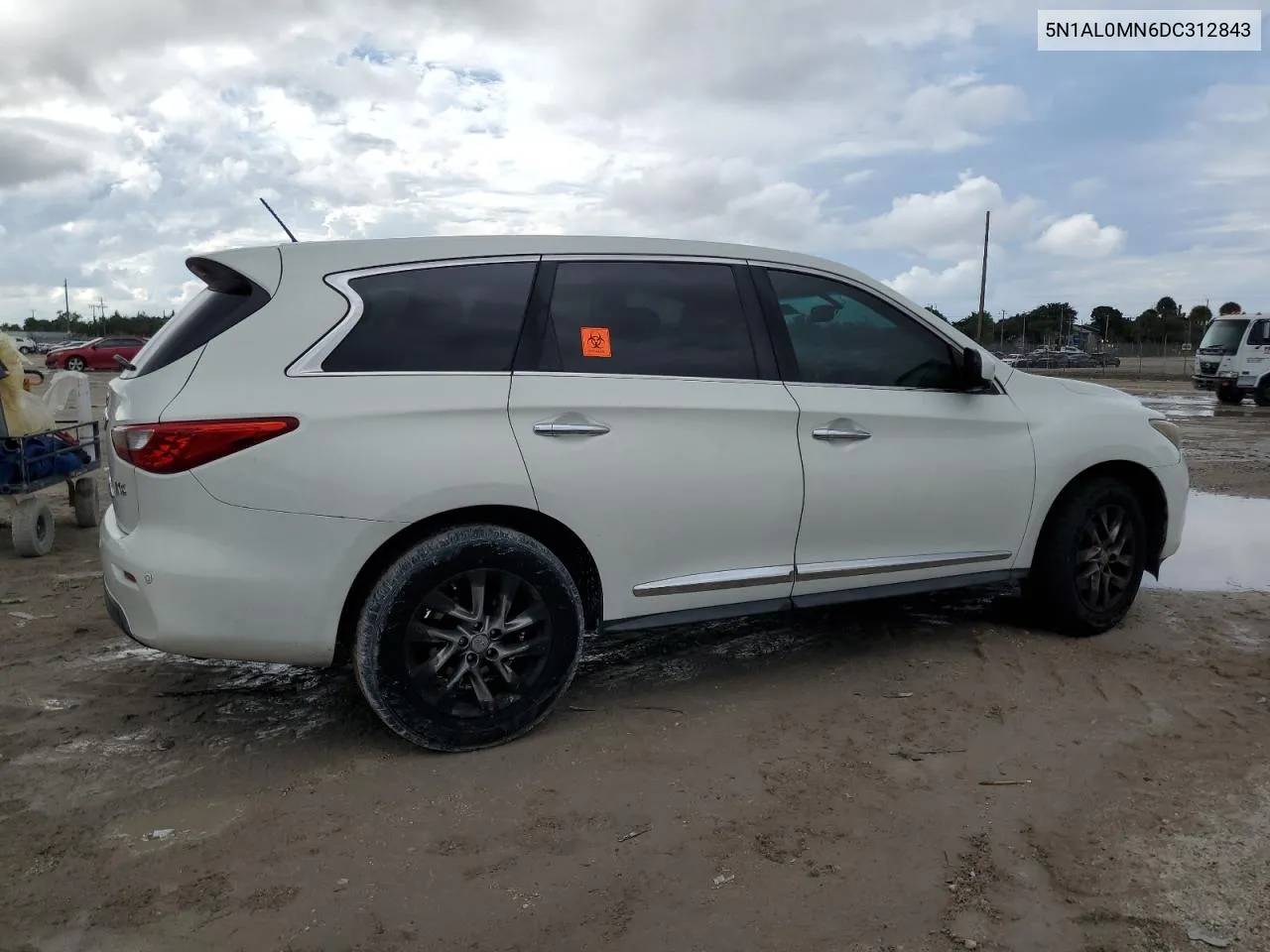 2013 Infiniti Jx35 VIN: 5N1AL0MN6DC312843 Lot: 74444774