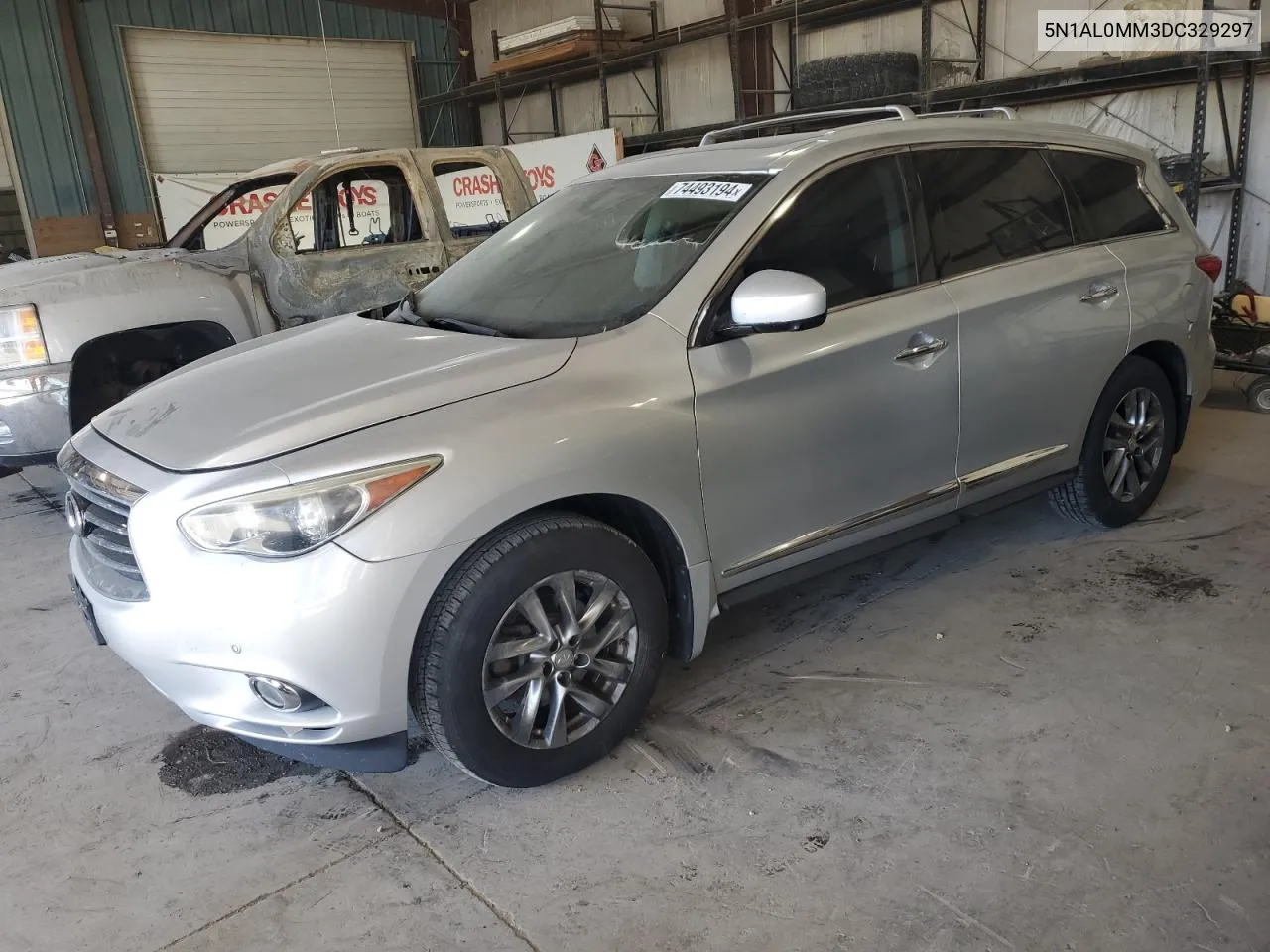 2013 Infiniti Jx35 VIN: 5N1AL0MM3DC329297 Lot: 74493194