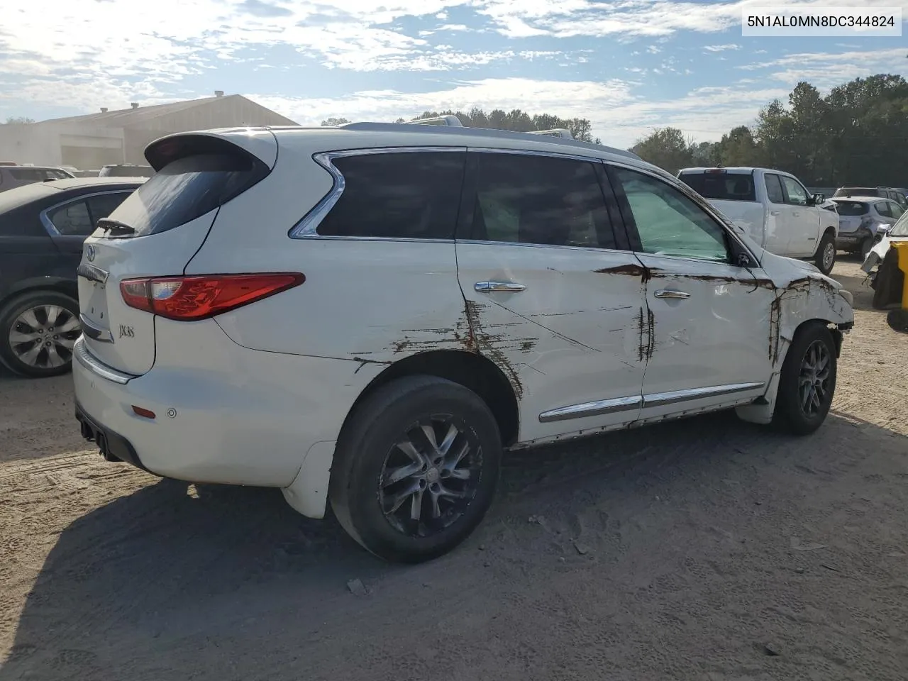 2013 Infiniti Jx35 VIN: 5N1AL0MN8DC344824 Lot: 74532824