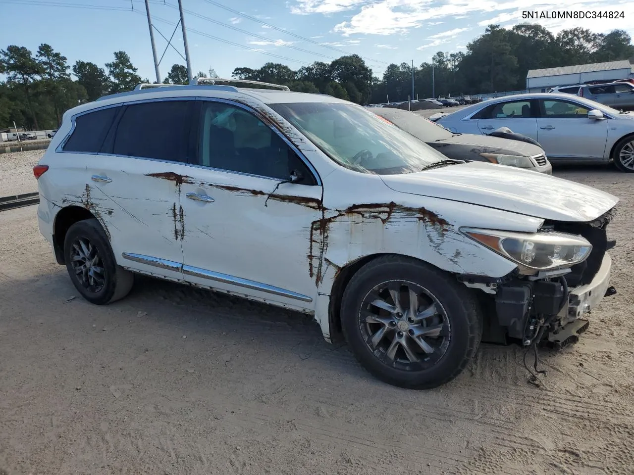 2013 Infiniti Jx35 VIN: 5N1AL0MN8DC344824 Lot: 74532824