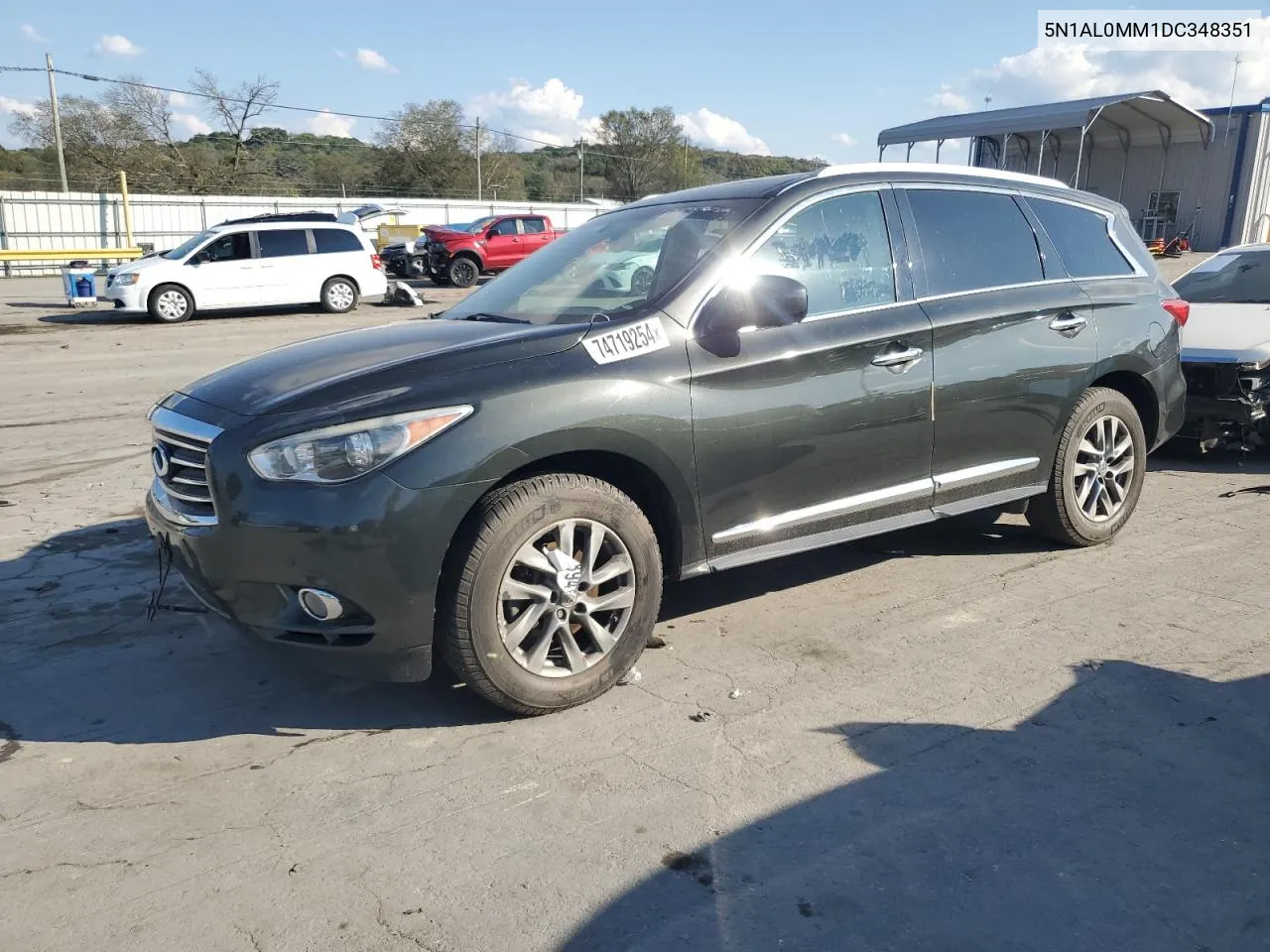 2013 Infiniti Jx35 VIN: 5N1AL0MM1DC348351 Lot: 74719254