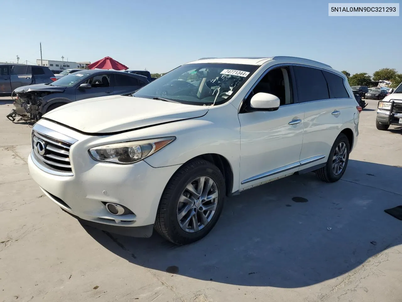 2013 Infiniti Jx35 VIN: 5N1AL0MN9DC321293 Lot: 74771344