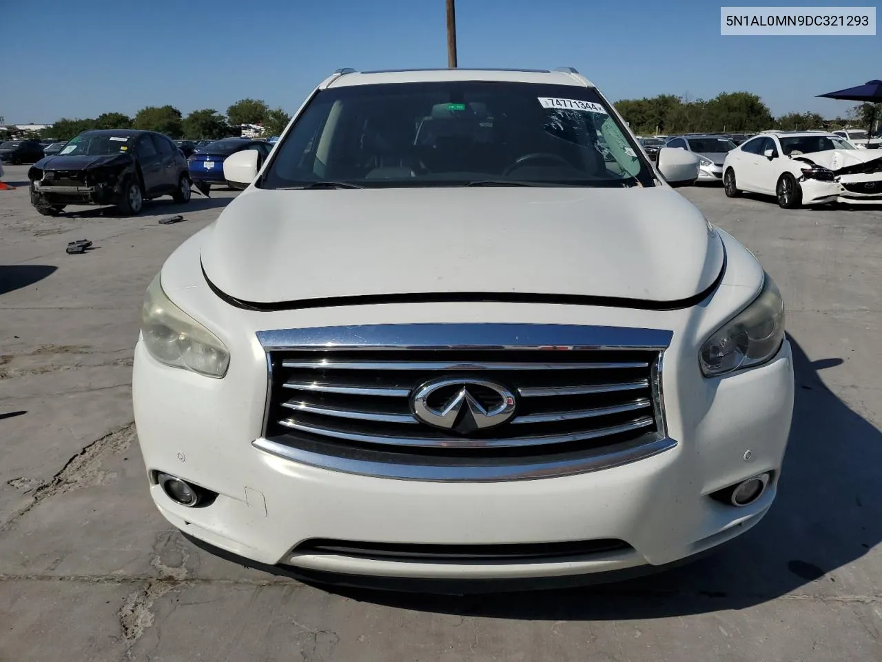 2013 Infiniti Jx35 VIN: 5N1AL0MN9DC321293 Lot: 74771344