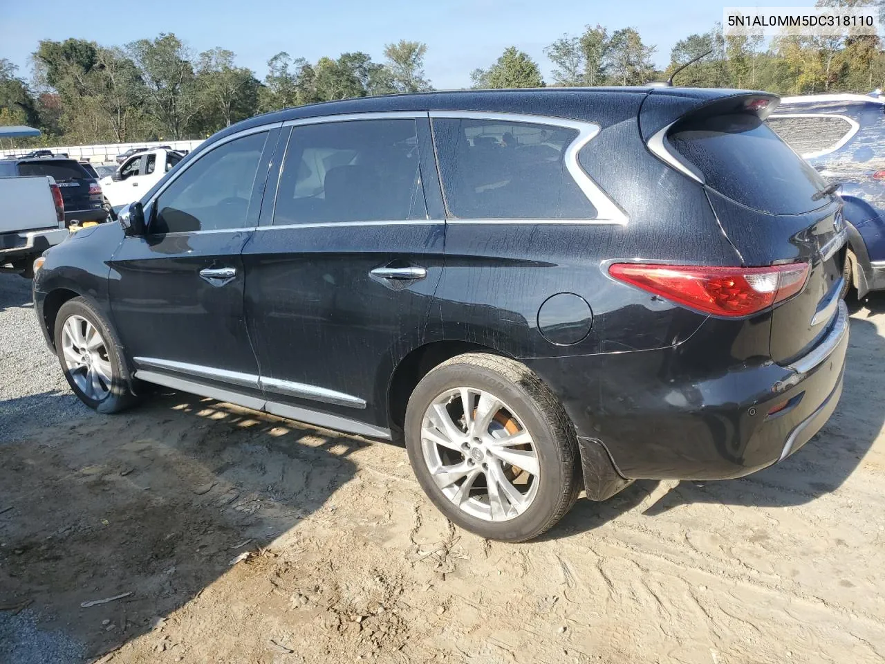 2013 Infiniti Jx35 VIN: 5N1AL0MM5DC318110 Lot: 75022574