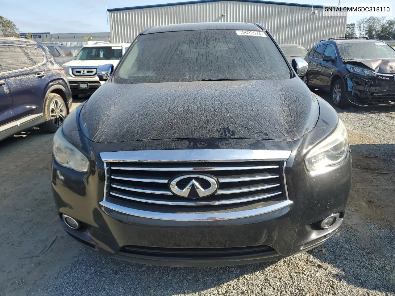 2013 Infiniti Jx35 VIN: 5N1AL0MM5DC318110 Lot: 75022574