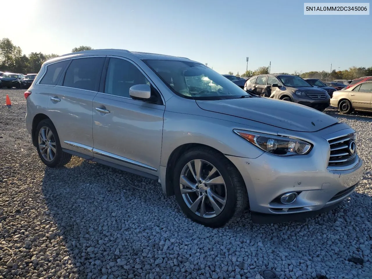 2013 Infiniti Jx35 VIN: 5N1AL0MM2DC345006 Lot: 75077324