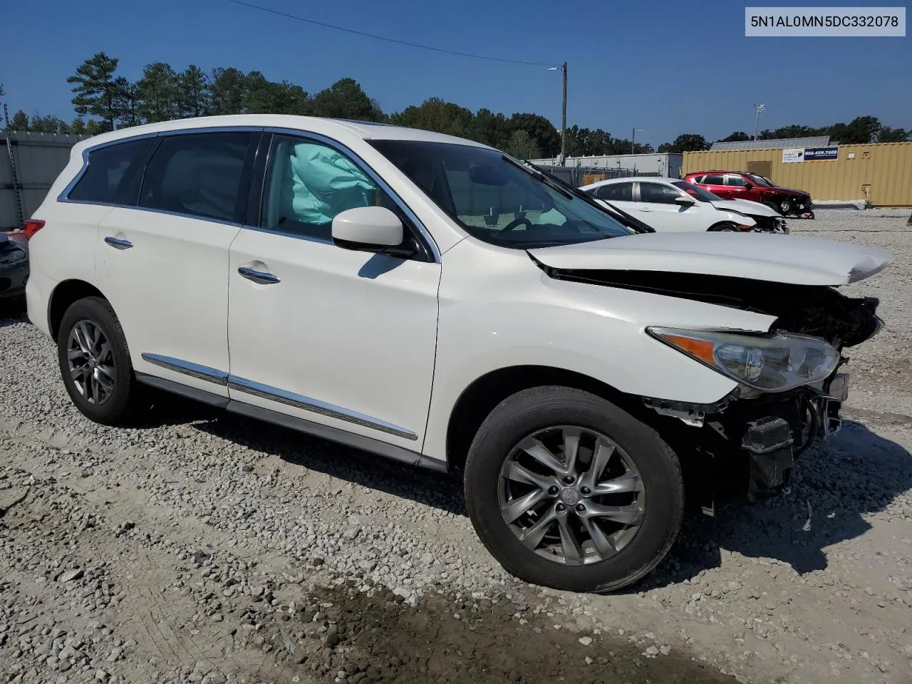 2013 Infiniti Jx35 VIN: 5N1AL0MN5DC332078 Lot: 75169874