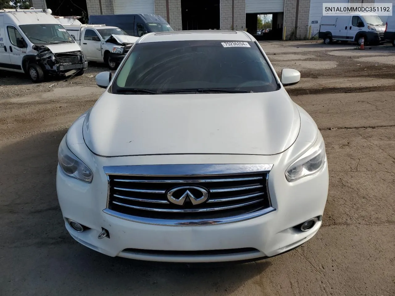 5N1AL0MM0DC351192 2013 Infiniti Jx35