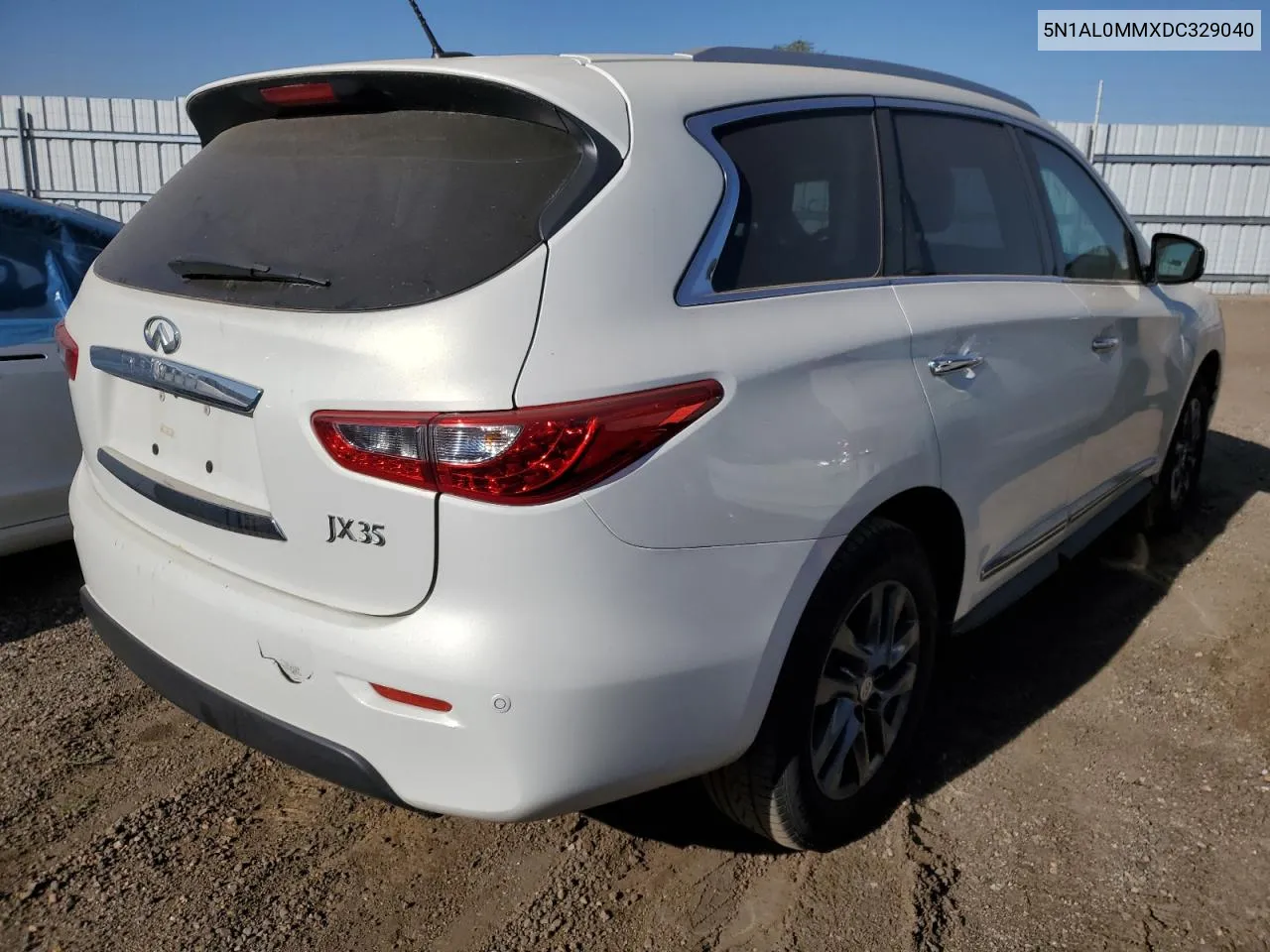 2013 Infiniti Jx35 VIN: 5N1AL0MMXDC329040 Lot: 75553524