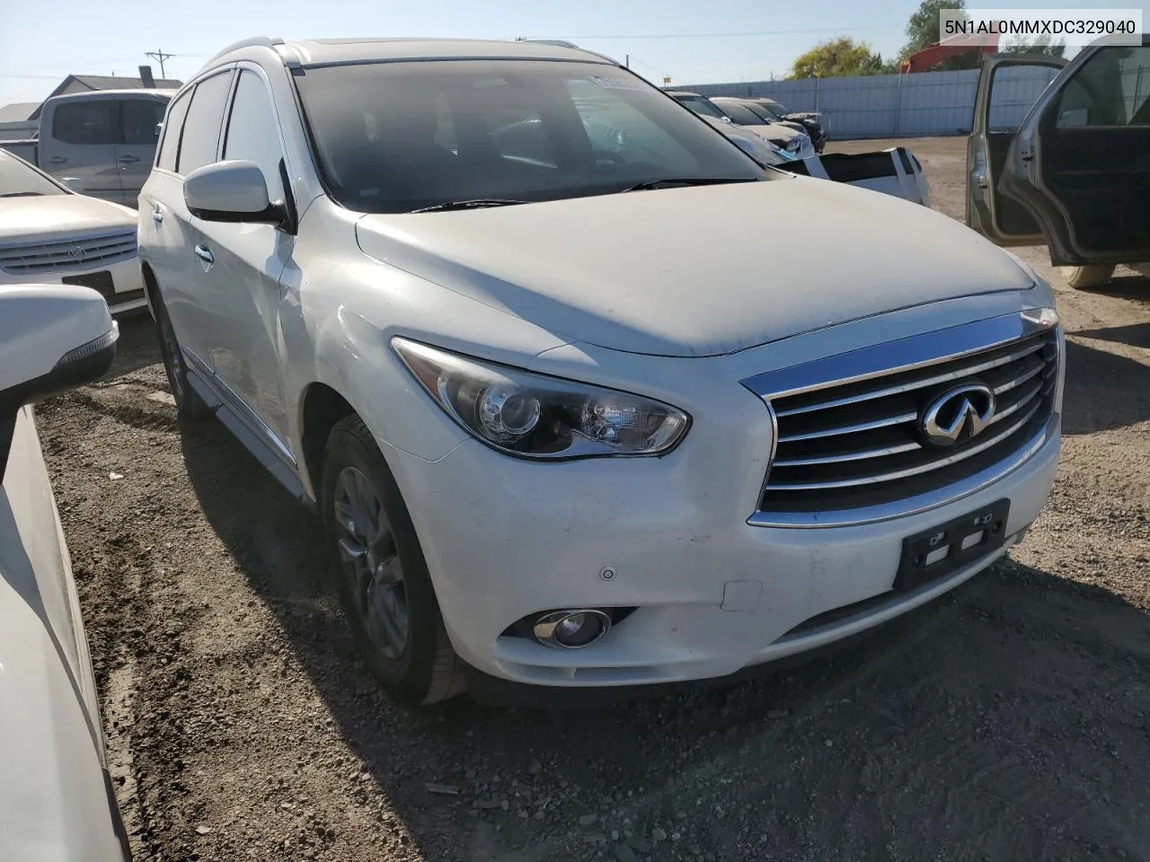 2013 Infiniti Jx35 VIN: 5N1AL0MMXDC329040 Lot: 75553524