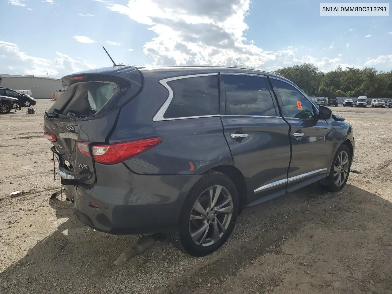 2013 Infiniti Jx35 VIN: 5N1AL0MM8DC313791 Lot: 75595994